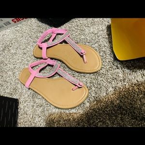 3 pair of sandals